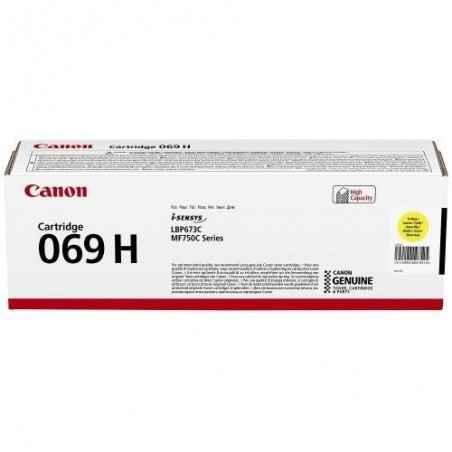 Toner Original Canon Yellow- CRG-069HY- pentru LBP 673-MF 752-MF 754- 55K-timbru verde 12 lei)5095C002AA