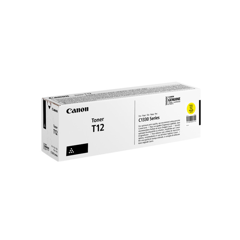Toner Original Canon Yellow- T12Y- pentru ISX C1333p-C1333i-C1333iF- 53K-timbru verde 12 lei)5095C006AA