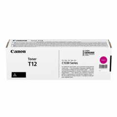 Toner Original Canon Magenta- T12M- pentru ISX C1333p-C1333i-C1333iF- 53K-timbru verde 12 lei)5096C006AA