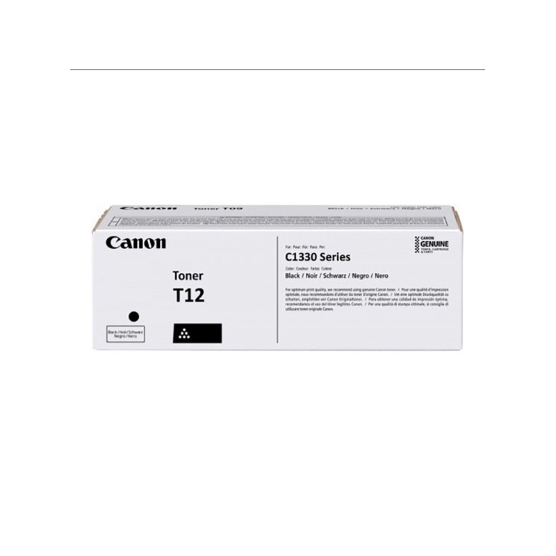 Toner Original Canon Black- T12BK- pentru ISX C1333p-C1333i-C1333iF- 74K-timbru verde 12 lei)5098C006AA