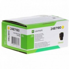 Toner Original Lexmark Yellow- 24B7180- pentru C2240-XC2235- 6K-timbru verde 12 lei)24B7180
