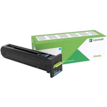 Toner Original Lexmark Cyan- 72K2XCE- pentru CS820- 22K-timbru verde 12 lei)72K2XCE