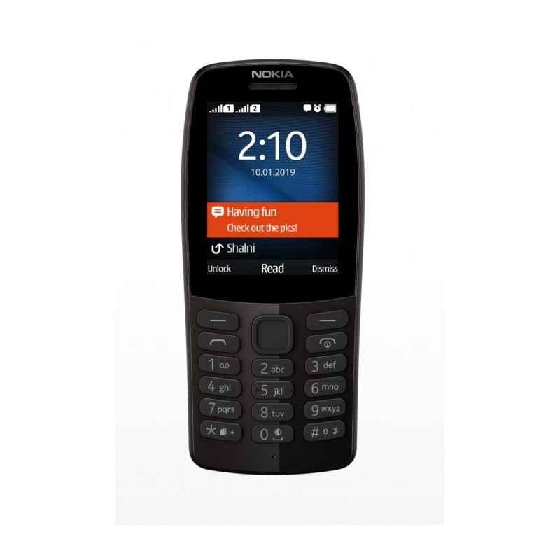 Telefon cu butoane- NOKIA- 210 ecran 24 inch- dual sim- rez camera 03 Mpix- memorie interna 16 MB- 2G- OEM- acumulator 1020 m