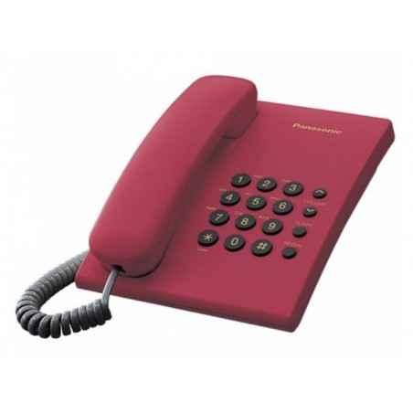 Telefon analogic KX-TS500FXR-rosu-timbru verde 08 lei)