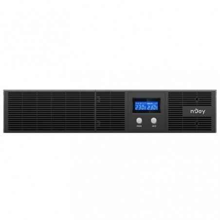 UPS NJOY- Argus 2200- Line Int cu sinusoida pura cu management- rack- 2200VA/1320W- AVR- IEC x 4- 2 x baterie 12V/9Ah- display L