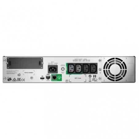 UPS APC-Smart-UPS SMT-Line Int sin pura mgmt-rack-1500VA / 1000W-AVR-IECx4-1xAPCRBC133-LCD-21-30 min-SMT1500RMI2UC-prelungire ga