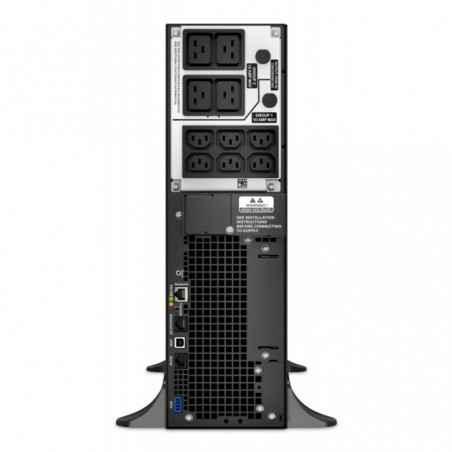 UPS APC-Smart-UPS SRT-Online cu sinusoida pura-tower-5000VA / 4500W-AVR-IECx10-1xAPCRBC140-LCD-1-10 min-SRT5KXLI-prelungire gara