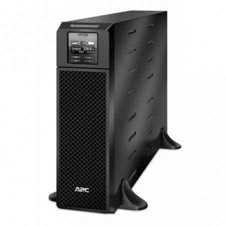 UPS APC-Smart-UPS SRT-Online cu sinusoida pura-tower-5000VA / 4500W-AVR-IECx10-1xAPCRBC140-LCD-1-10 min-SRT5KXLI-prelungire gara