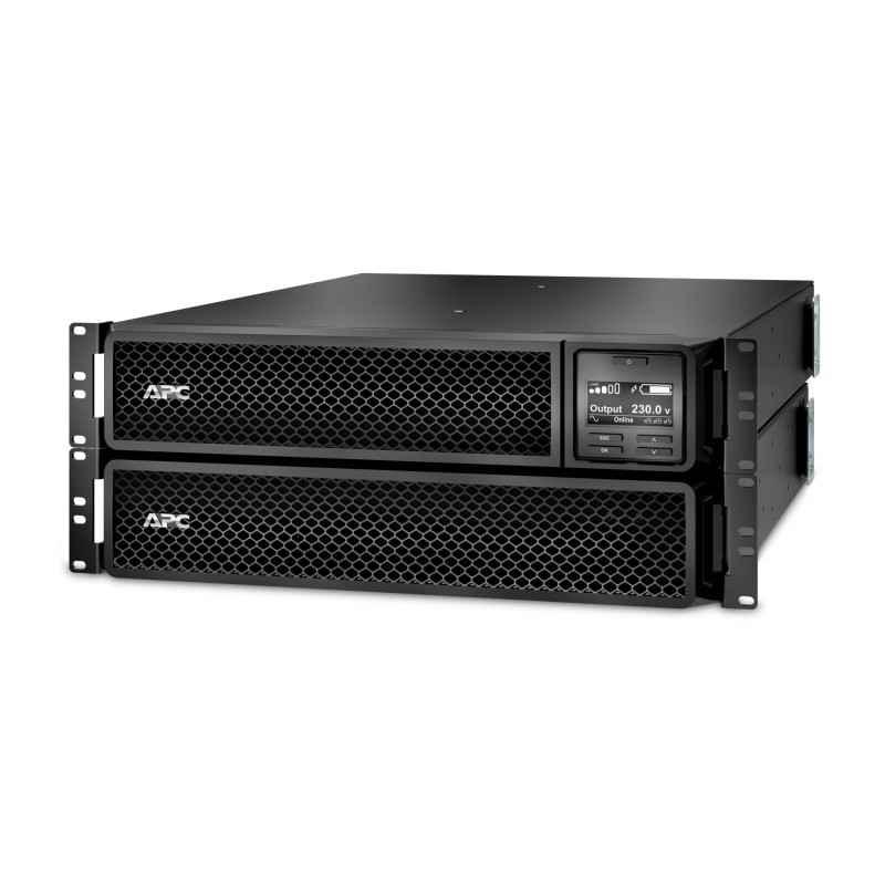 UPS APC- Smart-UPS SRT- Online cu sinusoida pura- rack- 2200VA/1980W- AVR- IEC x 10- 1 x baterie APCRBC141- display LCD- back-up