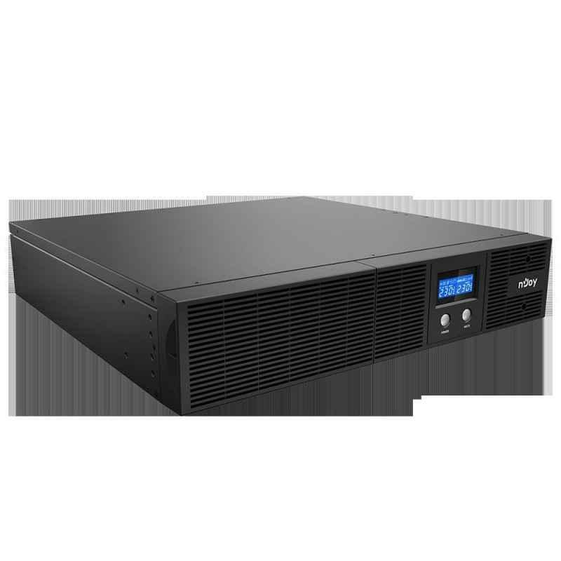 UPS NJOY- ARGUS 3000- Line Int cu sinusoida pura cu management- rack- 3000VA/1800W- AVR- IEC x 8- 4 x baterie 12V/75Ah- display