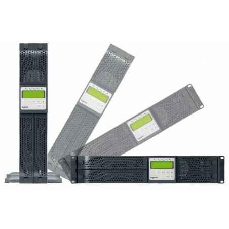 UPS LEGRAND- DAKER DK- Online cu sinusoida pura- tower- rack- 1000VA/900W- AVR- IEC x 6- 3 x baterie 12V/72Ah- display LCD- back