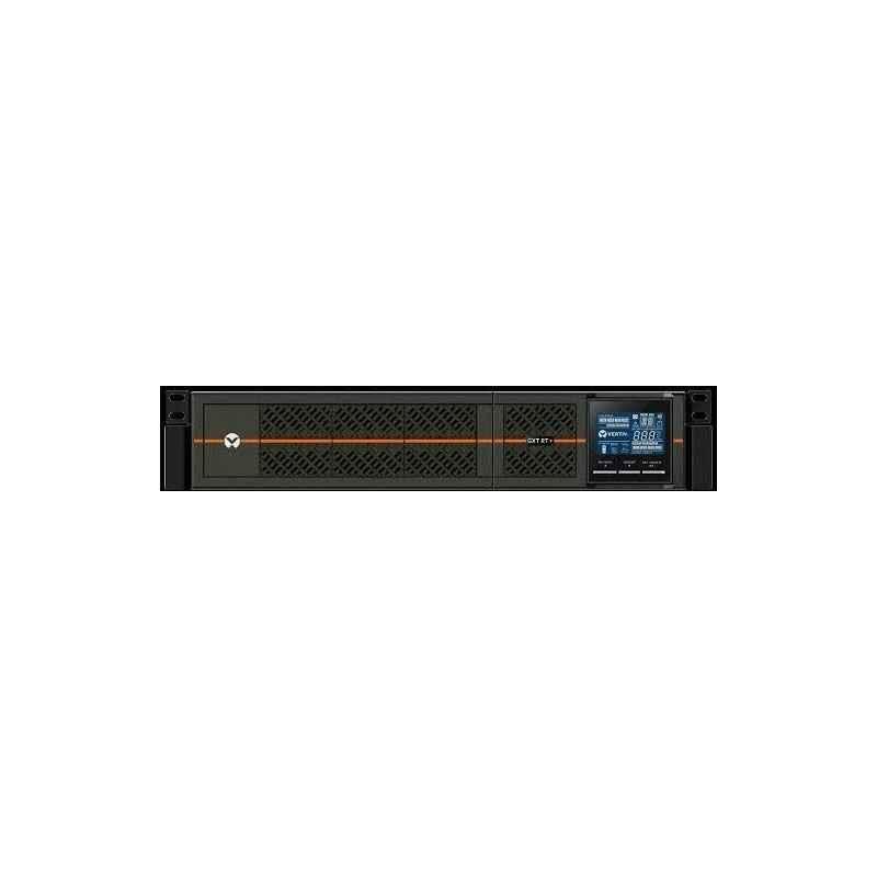 UPS Vertiv GXT RT- Online- Tower/rack- 1800 W- fara AVR- IEC x 6- display LCD- back-up 1 - 10 min GXTRT-2000IRT2UXLtimbru verde