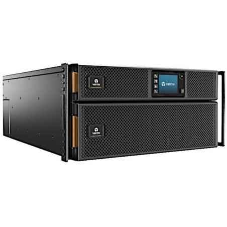 UPS Vertiv GXT5- Online- Tower/rack- 6000 W- fara AVR- IEC x 8 - Terminal Block- display LCD- back-up 11 - 20 min GXT5-6000IRT5U
