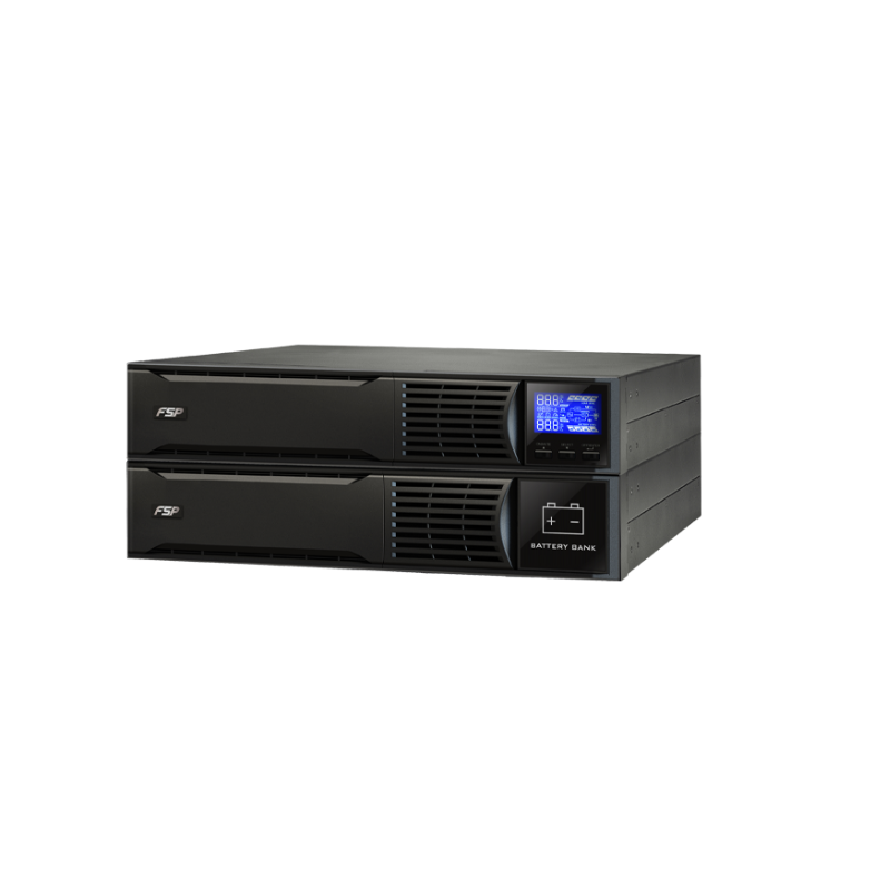 UPS FORTRON Line Int cu Sinusoida Pura- 2000VA/ 1800W- AVR- 8 x socket IEC- display LCD- 4 x baterie 12V/9Ah- con USB- RS232- R