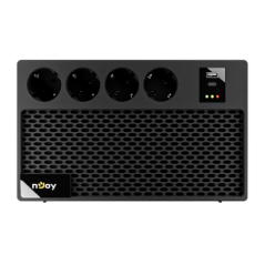 nJoy - UPCSBLS665TRPCG01B - Renton 650 PLUS - UPS -Line interactive - 650 VA - 360 W - Tower - Nr iesiri 4 Schuko- 1 x USB-C-