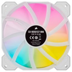 VENTILATOR CORSAIR- iCUE SP120 RGB ELITE- pt carcasa PC- 120 mm- 1500 rpm- LED RGB- 3 ventilatoare- CO-9050137-WW