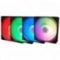VENTILATOR Scythe- 120 mm 1800 rpm- LED RGB- conector 3 pin - 4 pin- KF1225FD12AR-P