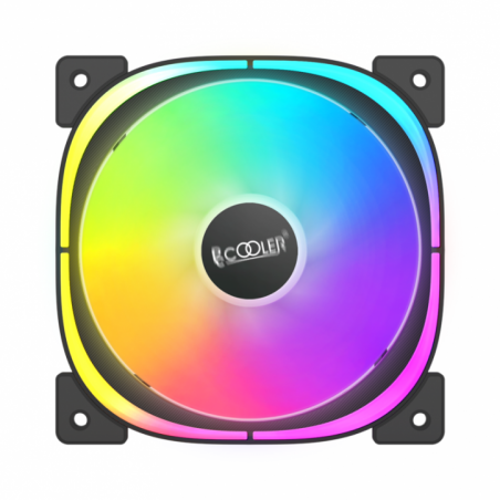 VENTILATOR PCCOOLER- 120mm- 600 - 1500 RPM- LED ARGB- conector 4 pin- EF120 ARGB B