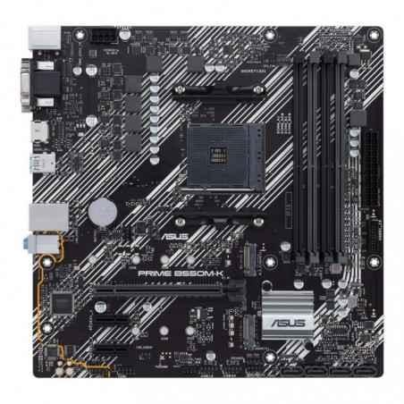 PLACA de BAZA Asus PRIME B550M-K- skt AM4- mATX- AMD B550- 4 x DDR4- max 128 GB- 4 x SATA- 3 x M2- 71- PRIME B550M-K