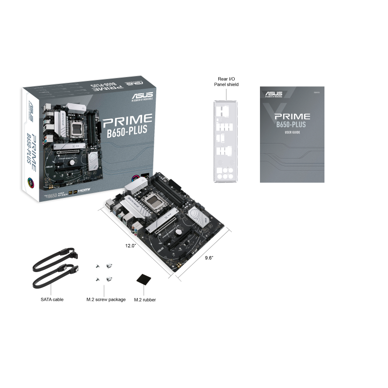 ASUS PRIME B650-PLUS 1xHDMI 1xDP 4xSATA 6Gb/s ports PRIME B650-PLUS