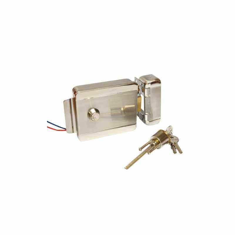 Yala electromagnetica aplicata 12Vcc carcasa inox Yala electromagnetica aplicata 12Vcc carcasa inox