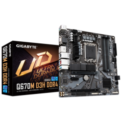MB Gigabyte Q670 D3H LGA1700 DDR4 Q670M D3H DDR4