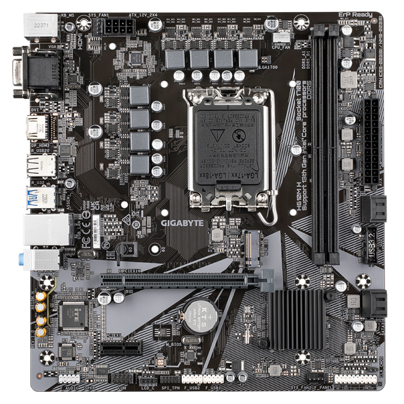 MB GIGABYTE H610M H LGA1700 DDR5 H610M H