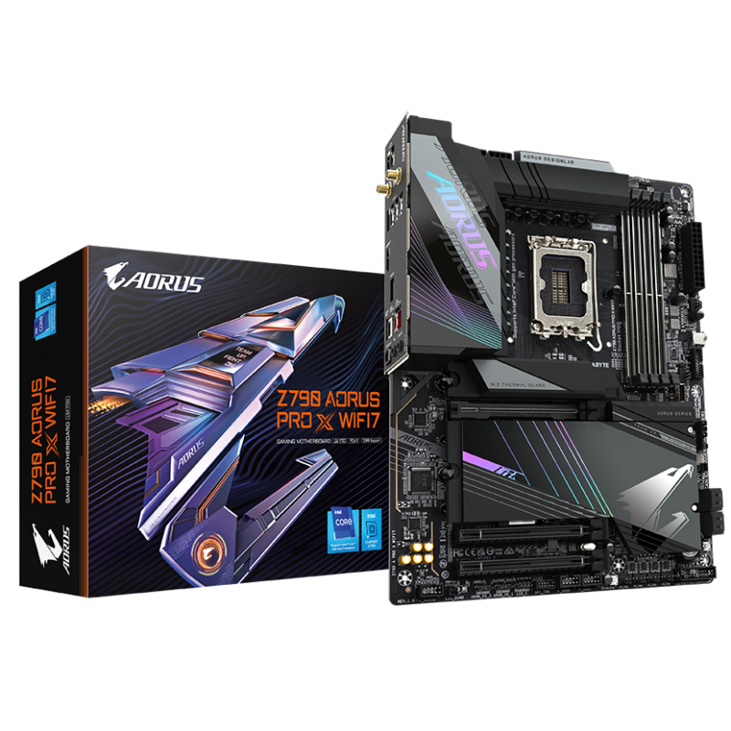 PLACI de BAZA Gigabyte Placa de baza Gigabyte Z790 A PRO X WIFI7- Intel Z790- Socket 1700- ATX Z790 A PRO X WIFI7