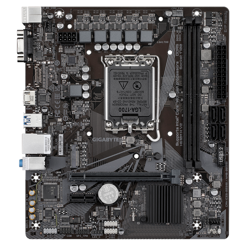 Placa de Baza GIGABYTE H610M H V2 H610M H V2