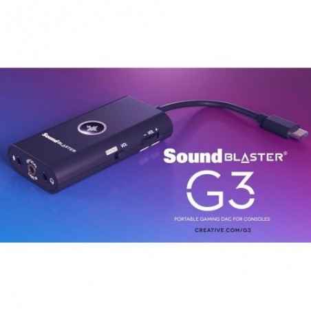PLACI de SUNET Creative Sound Blaster G3 - USB-C Multi Platform SoundCard 70SB183000000