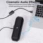 PLACI de SUNET Vention 2-port USB External Sound Card 015M Black- CDYB0timbru verde 008 lei)