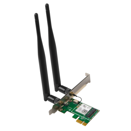 ADAPTOR RETEA Tenda AX3000 bluetooth 50- intern wireless dual band- 3000 Mbps- antena externa x 2- Wi-Fi 6 E30