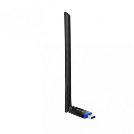 ADAPTOR RETEA Tenda AC650- extern wireless 24 GHz- USB 20 port- 650 Mbps- antena externa x 1- U10timbru verde 018 lei)