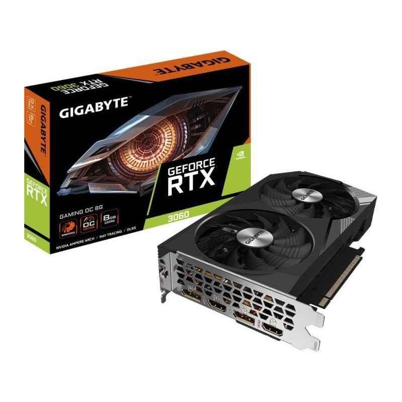 VGA GB GeForce RTX 3060 GAMING OC 8G GV-N3060GAMING OC-8GD