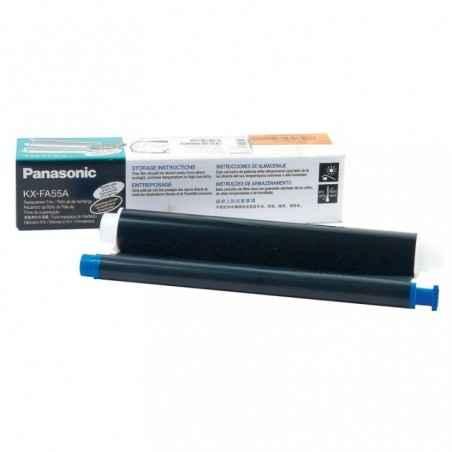 Film TTR Original Panasonic Black- KX-FA55A-E- pentru KX-FP80-KX-FP81-KX-FP82-KX-FP85-KX-FP86-KX-FP88-KX-FM89-KX-FM90-KX-FPC91-