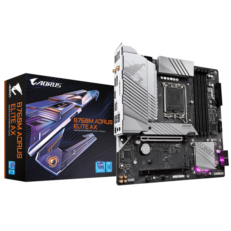 MB GB B760M AORUS ELITE AX LGA1700 B760M A ELITE AX