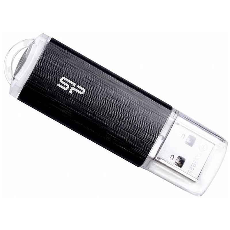 USB Flash Drive SP- Blaze B02- 32- 32GB- Negru SP032GBUF3B02V1Ktimbru verde 003 lei)