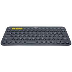 TASTATURA LOGITECH bluetooth- mini- intrebuintare multipla- dark grey- K380 920-007582timbru verde 08 lei)