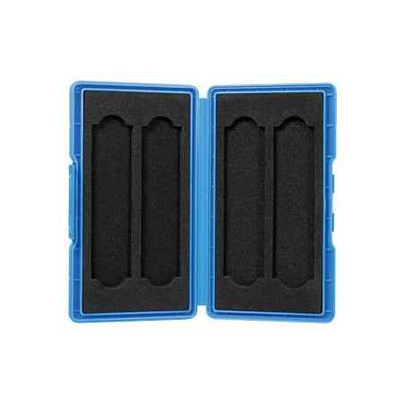 CUTIE LOGILINK- pt 4 x SSD M2 NGFF/ NVME- rezistenta la socuri- albastru - UA0417