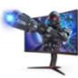 MONITOR AOC 27 inch- Gaming- VA- Full HD1920 x 1080)- curbat- 300 cd/mp- 05 ms- DisplayPort - HDMI x 2- C27G2ZE/BKtimbru verde