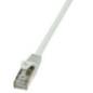 PATCH CORD FTP LOGILINK Cat6- cupru-aluminiu- 15 m- gri- AWG26- ecranat CP2102Stimbru verde 08 lei)