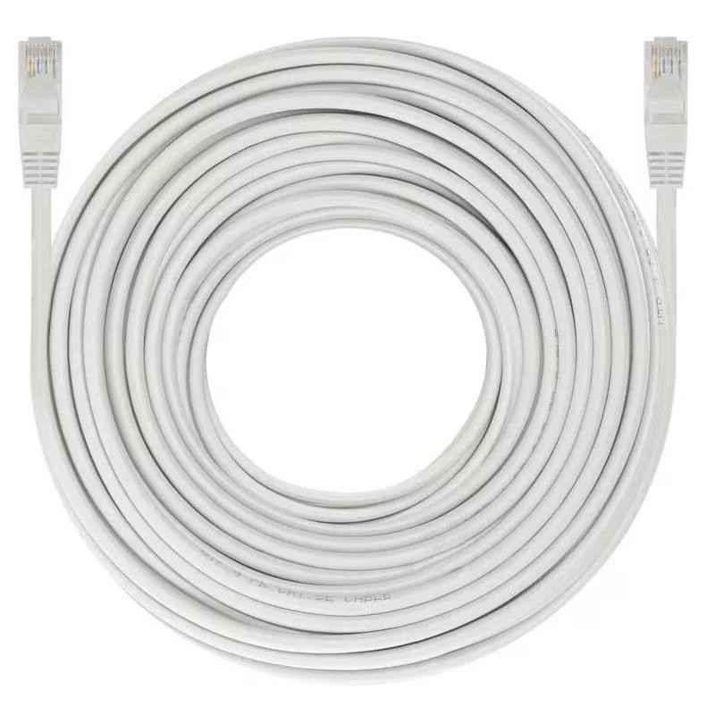 PATCH CORD UTP SPACER Cat6- cupru-aluminiu- 30 m- alb- AWG26- SPPC-UTP-CAT6-30Mtimbru verde 08 lei)