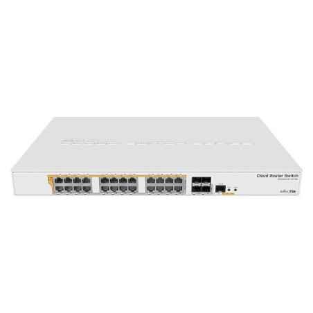 NET ROUTER/SWITCH 24 POE/SFP/CRS328-24P-4SRM MIKROTIK- CRS328-24P-4SRMtimbru verde 2 lei)