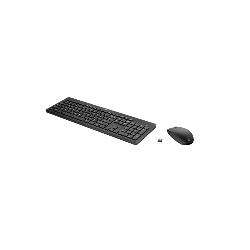 HP KIT TASTATURA SI MOUSE 235WL WIRELESS- 1Y4D0AAtimbru verde 08 lei)
