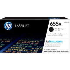 Toner Original HP Black- nr655A- pentru Color LaserJet M652-M653-M681-M682- 125K-timbru verde 12 lei) - CF450A