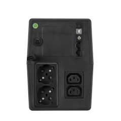 UPS FORTRON Line Int cu management- LCD- 1500VA/ 900W- AVR- 2 x IEC , 2 x Schuko- display LCD- 2 x baterie 12V/9Ah- con USB- c