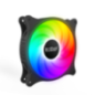VENTILATOR PCCOOLER PC 120x120x25 mm- RGB LED- 3 PIN- Hydro Bearing- fixed LED RGB- 1 buc in pachet FX-120-3