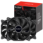 SET 3 VENTILATOARE PCCOOLER- 120mm- 1200 RPM- LED - conector 3 pin- DN120 3 IN 1