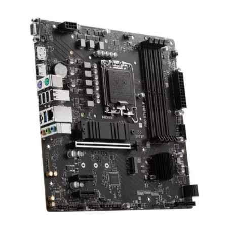 MSI PRO B760M-P- mATX- LGA 1700- DDR5 6800- 1x PCIe x16 slots- 2x M2 slots- 1x HDMI- 1x DP- 1x VGA- 1x USB 32 Gen 2 Type-C- 1x