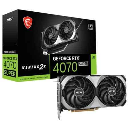 PLACI VIDEO MSI GeForce RTX 4070 SUPER 12GB VENTUS 2X OC GEFORCE RTX 4070 SUPER 12G VENTUS 2X OC